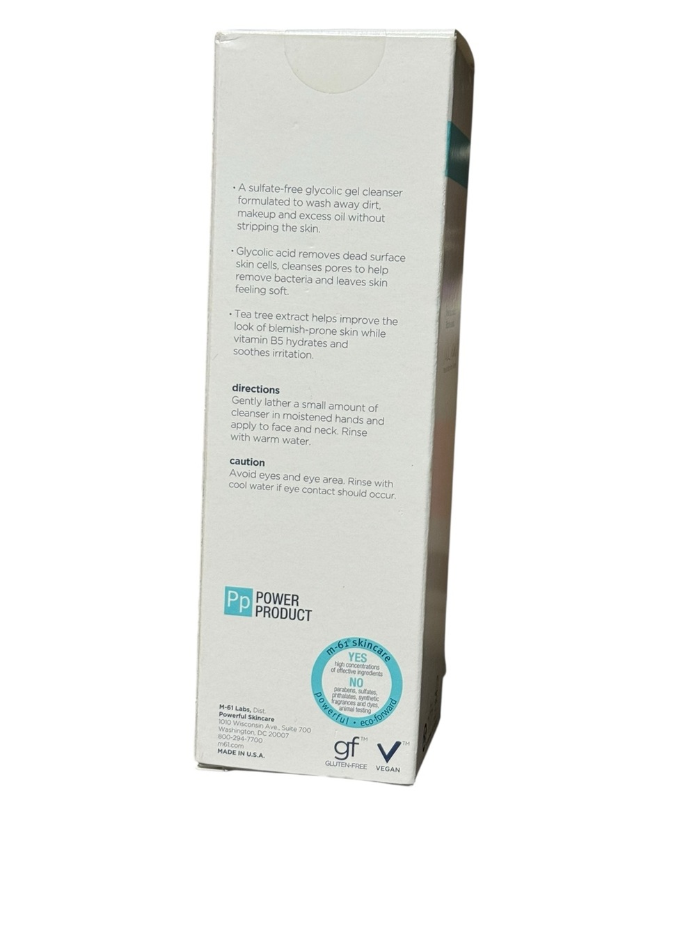 M-61 Power Cleanse 8.4oz New In Box - Picture 3 of 10